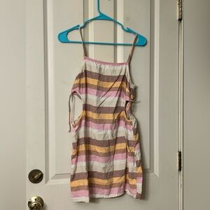 Aerie Striped Colorful Dress Size S